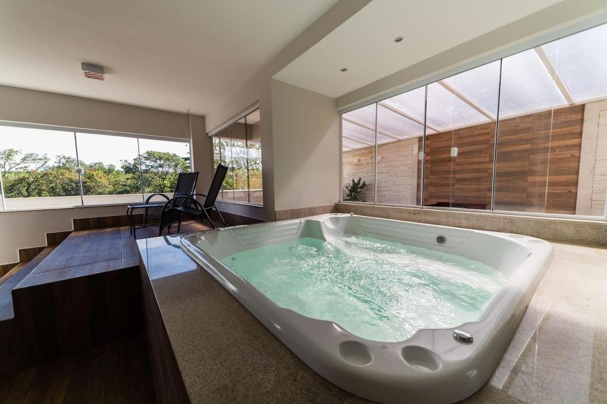 Apartmán Serra Madre Com Linda Vista E Jacuzzi Rio Quente Exteriér fotografie